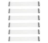Iyalezirk 6X Snare Wire 20 Strand para Caja de 14 Pulgadas Snare Drum Cajon Box Drum