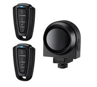 Iyalezirk Alarma Antirrobo Inalámbrica por Vibración para Bicicletas y Motocicletas, Recargable por USB, Resistente Al Agua.