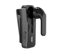 Iyalezirk Auriculares Inalámbricos con Bluetooth 5.1 y Micrófono para Negocios, Deportivos, con Gancho para la Oreja, Manos Lotus One Ear.