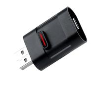 Iyalezirk Caja Inteligente 2 en 1 con IA para Coche, Sistemas Inteligentes, Adaptador InaláMbrico CarPlay para Android Auto, Color Negro