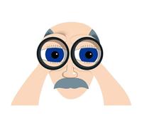 Iyalezirk Decoración de Vallas, Anciano Curioso y Mujer, Valla de Jardín, Arte de Valla de Jardín, Artesanías Decorativas, Ancianos