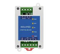 Iyalezirk E810-R21 Industrial RS485 A 1Way RS485 Hub Tipo de caché de 2 vías, DC 9~40 V, aislamiento óptico, protección de Multi A, ESD