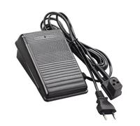 Iyalezirk El Regulador de Pedal para Máquina de Coser Doméstica Multifunción Es Compatible con el Pedal Shengjia 8019/6212 con Enchufe Europeo.