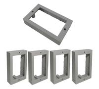 Iyalezirk Extensor de Caja de Salida de una Sola Unidad de 1/2 Pulgada: Solución de Extensión de Caja Eléctrica para Interruptores y Tomas de Corriente de Caja de Salida Eléctrica