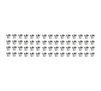 Iyalezirk - Juego de 60 tazas de salsa para condimentos de acero inoxidable, tazas de salsa de inmersión de calidad comercial, tazas de porción de tazas de condimento Ramekin