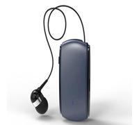 Iyalezirk K68 Auricular Bluetooth Lavalier Tarjeta Enchufable RetráCtil Auricular Individual Auricular con Clip Multifuncional Reproductor de MP3