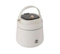 Iyalezirk Lonchera Térmica de Acero Inoxidable para Adultos con Cuchara y Tenedor, Bolsa Térmica, A Prueba de Fugas, Mantiene la Comida Caliente A