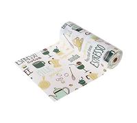 Iyalezirk Papel expandido para estantes de cajones multifunción para armarios de cocina, frigorífico, cajones, armarios (, 12 x 196 pulgadas)