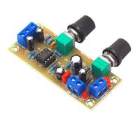 Iyalezirk Placa de Preamplificador de Subwoofer de 10-24 V CC, Placa de Filtro de Frecuencia de Subwoofer, Placa de Filtro de Fuente de Alimentación Única para Kit de Bricolaje.