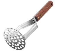 Iyalezirk Prensa patatas de acero inoxidable resistente antideslizante resistente no fácil de doblar fácil de usar construcción robusta
