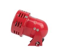 Iyalezirk Sirena de Motor de Metal Mini Roja de 110 V CA, Alarma Industrial, Sonido Eléctrico, Protección Robo, 120 DB, MS-190