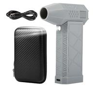 Iyalezirk Ventilador Turbo de 130.000 RPM, Soplador de Aire Eléctrico, 52 M/S, Herramienta de Limpieza para Computadora de Coche con Luz LED.