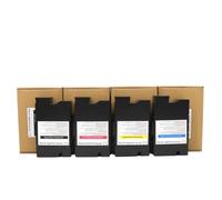 IYBYNYHN 200 ml con un Cartucho de Tinta de Tinte de Tinte DE100 de Chip un Tiempo Compatible con Frontera DE100 DE 100 Drylab Impresora Universal Fit Reemplazo del Mercado de Accesorios(1set)