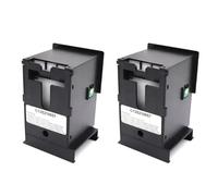 IYBYNYHN Caja de Mantenimiento de Tinta C13S210057 S210057 Compatible con Impresora T5160 F560 Sc-f500 T3100x T3180 T2140 T3140 T5180 F540 F541 F560(2 Maintenance Boxes)