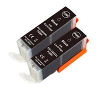 IYBYNYHN Cartucho de Tinta Multicolor PGI-580XXL CLI-581XXL 580XXL 581XXL Compatible con TS6150 TS6151 TS6250 TS6251(2pcs BK)