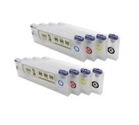 IYBYNYHN Cartucho de Tinta vacío de 220ml, 4 Uds., para Sistema de Suministro de Tinta de Impresora ecosolvente, Compatible con Mimaki Roland Mutoh VS300 BN-20(8 Cartridge)