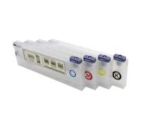 IYBYNYHN Cartucho de Tinta vacío de 220ml, 4 Uds., para Sistema de Suministro de Tinta de Impresora ecosolvente, Compatible con Mimaki Roland Mutoh VS300 BN-20(4 Cartridge)