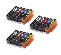 IYBYNYHN Juego de 4 Cartuchos de Tinta PGi-425 CLi-426 compatibles con IP4840 IP4940 IX6540 MG5140 MG5240 MG5340 MG6140 MG6240 8140 8240(5Color 3set)