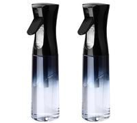 IYEREER 2 Pcs Botella Pulverizador Agua Peluqueria, 300ml Bote Spray Pulverizador Planta, Frasco Spray Agua Pelo Fina Niebla Continuo, Nebulizador Botella de Spray de Aguas para Pelo Limpieza Peinado