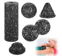 IYEREER 5 Bolas de Fascia Masajeador para Pies Manos y Músculos