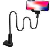 iYInJuan Soporte para teléfono móvil, dispositivos tecnológicos, ajustable y flexible, soporte de cuello de ganso de escritorio para móvil/iPhone Series/Huawei/Google Pixel y otros equipos