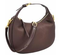 IYO Crescent Hobo Bag - Bolso de hombro de piel granulada de media luna | Cremallera superior dorada | Correa desmontable | Niebla de porcelana | Espresso Noir | Wheat Dusk | Midnight Slate, Wheat