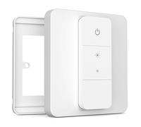 IYOKI® Pro Cubierta de Interruptor para Philips Hue Dimmer V2, Compatible con Hue Switch Cover, Adaptador de Placa de Interruptor de Luz Remoto, 1-Gang (2-Pack)