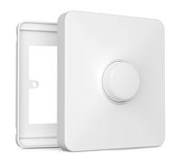 IYOKI® Pro Cubierta de Interruptor para Philips Smart Button, Compatible con Hue Switch Cover, Adaptador de Placa de Interruptor de Luz Remoto, 1-Gang (1-Pack)