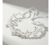 IYOU Diadema Nupcial Strass Plateado Accesorios para el pelo Novia para Mujer