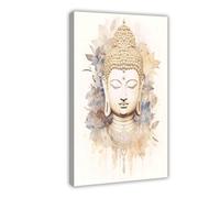 IYTAFGYT Póster de pared de Buda. Lienzo decorativo para dormitorio, decoración de paisaje, regalo, 30 x 45 cm