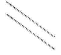 iYueMps 2 unidades de 8mm x 350mm, eje lineal, barra redonda recta, 8 mm de diámetro, guía lineal, eje de precisión horizontal, rodamiento lineal para impresora 3D CNC