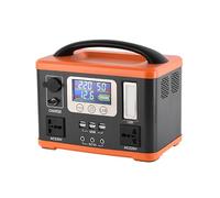 IYUESQ Central eléctrica portátil de 300 W (Pico de 500 W), generador Solar con Toma de Corriente CA de 100 V-220 V, Central de energía de Onda sinusoidal Pura con luz LED.
