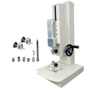 IYUESQ Máquina de ensayo de tracción con Pantalla Digital y Soporte para dinamómetro Manual, Incluye sondas para ensayos de compresión y tracción, Carrera de 220 mm, para ensayos de tracc