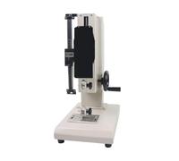 IYUESQ Máquina Digital de ensayo de tracción, dinamómetro Manual con 5 sondas, Banco de ensayo de Fuerza Vertical con manivela para ensayos de compresión y tracción.