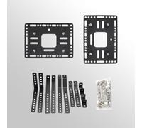 IYUESQ Marco de Estante para Equipaje de Motocicleta, Soporte Universal para alforja de Motocicleta, Soporte para Maleta Lateral, Marco de baúl de Almacenamiento de Viaje, Adecuado para c