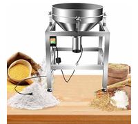 IYUESQ Tamizador vibratorio automático con Doble Malla, agitador eléctrico para el procesamiento de harina y Polvo.