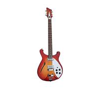 IYV 6 cuerdas IYV-IRK-300 guitarra eléctrica semi hueca 3T Sunburst, derecha (IRK-300)