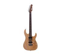 IYV Guitarra eléctrica de cuerpo sólido de 6 cuerdas, derecha (IS-400 H-S-H)