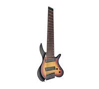 IYV Guitarra eléctrica de cuerpo sólido de 9 cuerdas, derecha, 3TS (ISHLFF9-550 SB)