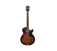 IYV -IJZ-300A TSB Jazz - Guitarra eléctrica sólida de cuerpo hueco, color tabaco Sunburst