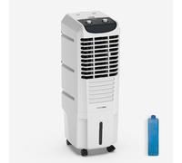 UNIVERSALBLUE Climatizador Evaporativo Portátil 25L - 120W, 4000 m³/h, 3 Velocidades, 2 Modos de Enfriamiento, Oscilación Automática, Depósito de Agua, Bajo Consumo, para Estancias hasta 15 m²