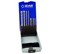 Izar 11529 Juego Broca-Martillo SDS Plus 1890, 7 Piezas,