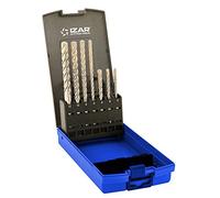 Izar 39851 Juego Broca-Martillo SDS Plus 4Z+ 1869, 7 Piezas,