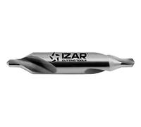 Izar 40016 Broca Centrar Doble, HSS, Blanca, 1310, DIN 333 A, 2.00 mm Diámetro Corte, 5.00 mm Mango
