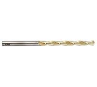 Izar 62930 Broca Mango Cilíndrico, HSS, Zirkonio, 1015, DIN 338 N, 12.70 mm Diámetro Corte