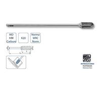 Izar 9231 - Fresa rotativa wrc 9,60x6mm diente 6