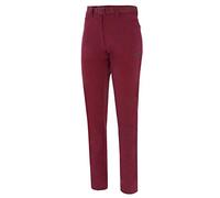 Izas Torla Pantalones Trekking, Mujer, Rojo Mineral/Gris Oscuro, L