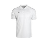 Izas Acay Polo Técnico de Manga Corta para Hombre. Ligero, Transpirable y de Secado Rápido. Polo Deportivo para Running y Entrenamiento. Blanco. Talla M