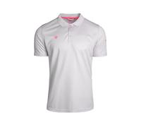 Izas Acay Polo Técnico de Manga Corta para Hombre. Ligero, Transpirable y de Secado Rápido. Polo Deportivo para Running y Entrenamiento. Lilac Grey. Talla XL