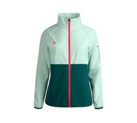 Izas Barr W SC Chaqueta Deportiva para Mujer Resistente al Viento y Repelente al Agua. Cortavientos Sin Capucha con bolsillos Laterales y Bajo con Tanca para Deporte Aire Libre